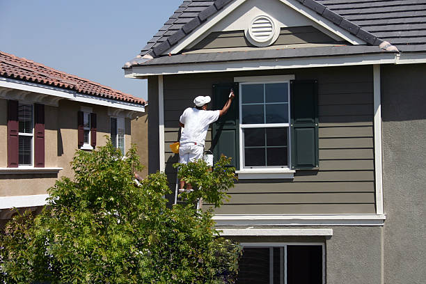 What is included in professional home painting services in Overland Park?